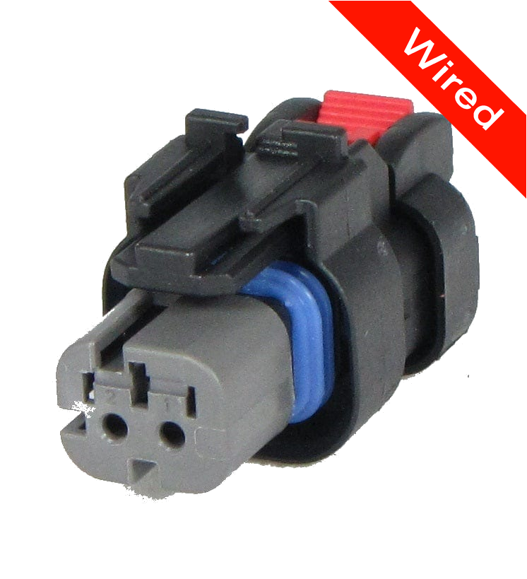 [PRCW2-0051-B] 2 Pin Female connector with 10cm wires PRCW2-0051-B