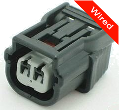[PRCW2-0052-B] 2 Pin Female connector with 10cm wires PRCW2-0052-B