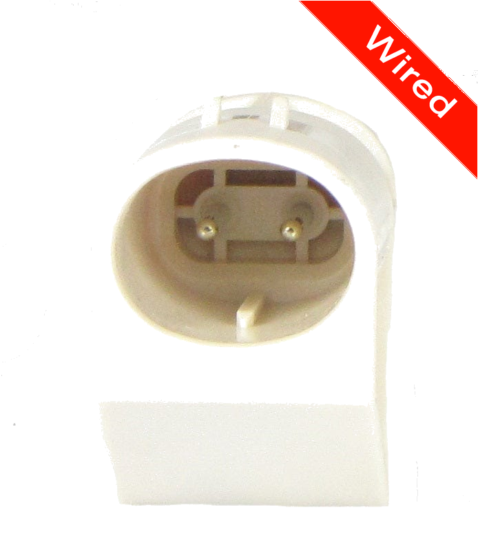 2 Pin Male connector with 10cm wires | PRCW2-0055-A