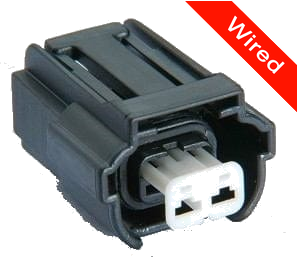 [PRCW2-0057-B] 2 Pin Female connector with 10cm wires PRCW2-0057-B
