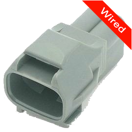 2 Pins Male connector with 10 cm wires | PRCW2-0058-A
