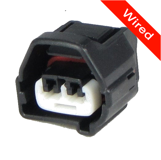 [PRCW2-0058-B] 2 Pin Female connector with 10cm wires PRCW2-0058-B