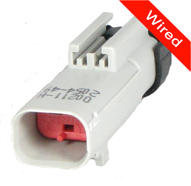 [PRCW2-0059-A] 2 Pin Male connector with 10cm wires PRCW2-0059-A