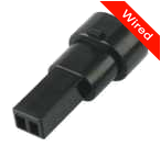 2 Pins Male connector with 10 cm wires | PRCW2-0060-A