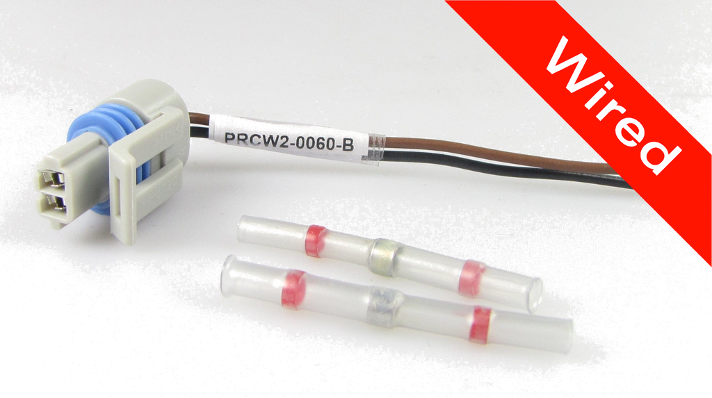 [PRCW2-0060-B] 2 Pin Female connector with 10cm wires PRCW2-0060-B