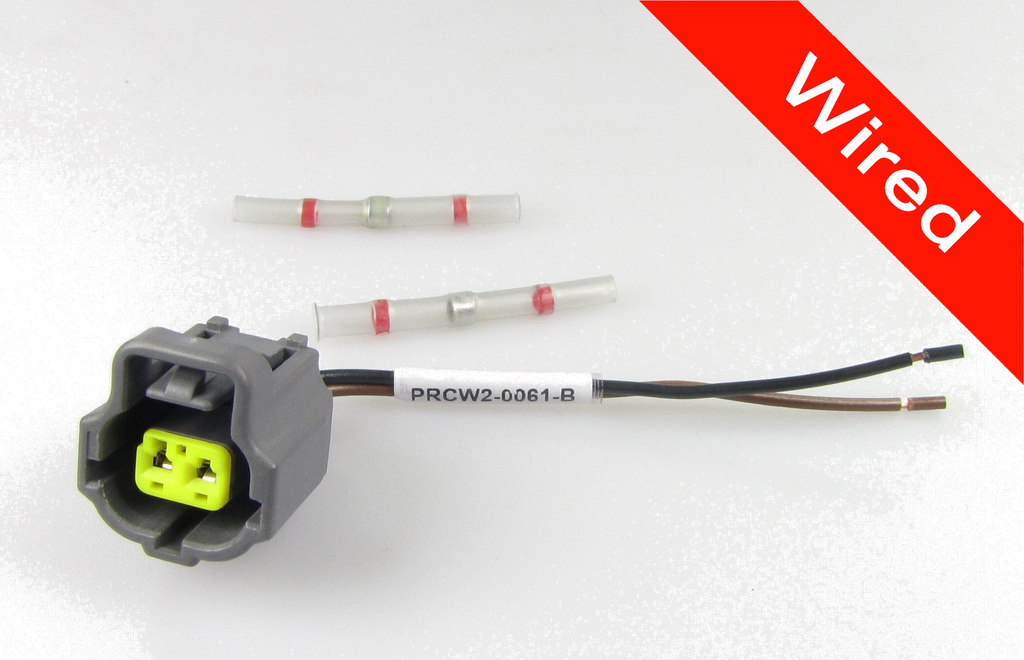 [PRCW2-0061-B] 2 Pin Female connector with 10cm wires PRCW2-0061-B