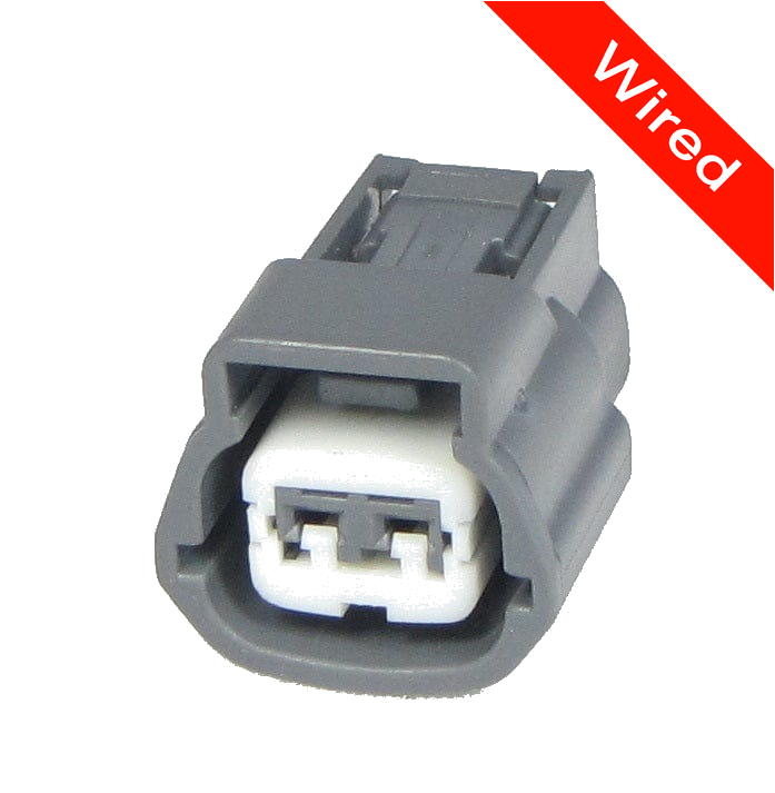 [PRCW2-0063-B] 2 Pins Female connector with 10 cm wires | PRCW2-0063-B