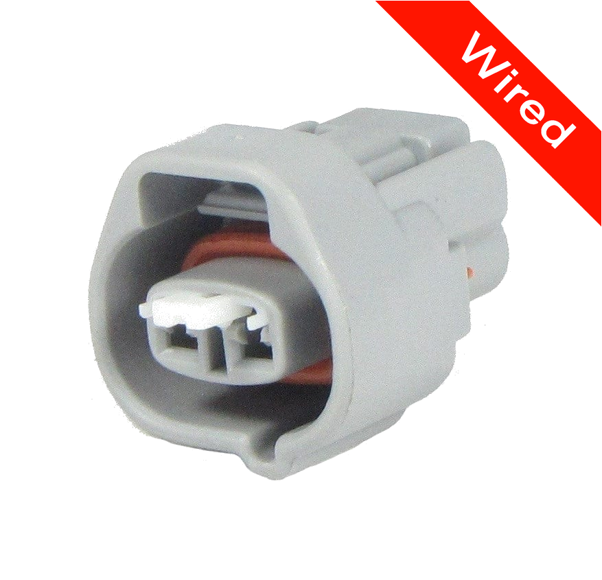 [PRCW2-0064-B] 2 Pin Female connector with 10cm wires PRCW2-0064-B