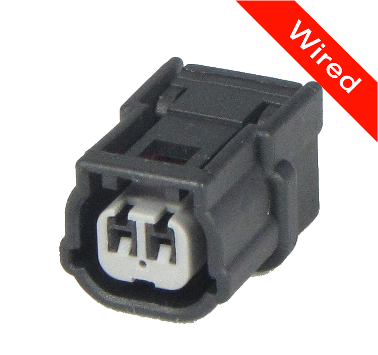 [PRCW2-0065-B] 2 Pin Female connector with 10cm wires PRCW2-0065-B