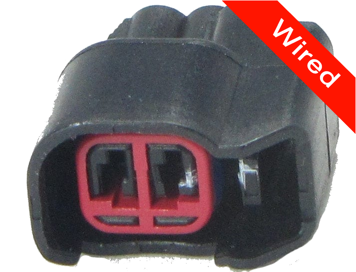 [PRCW2-0066-B] 2 Pin Female connector with 10cm wires PRCW2-0066-B