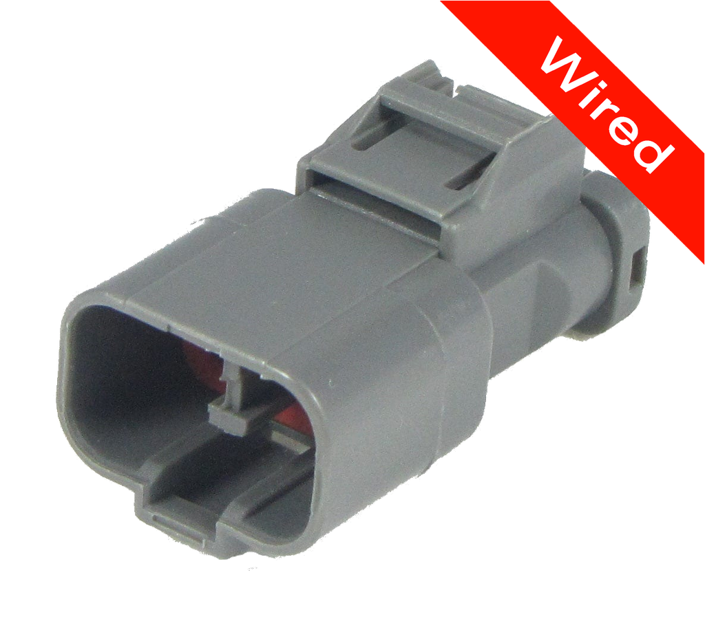 [PRCW2-0069-A] 2 Pin Male connector with 10cm wires PRCW2-0069-A