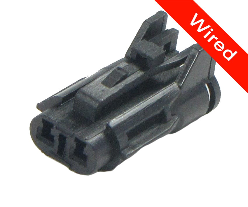 [PRCW2-0070-B] 2 Pin Female connector with 10cm wires PRCW2-0070-B