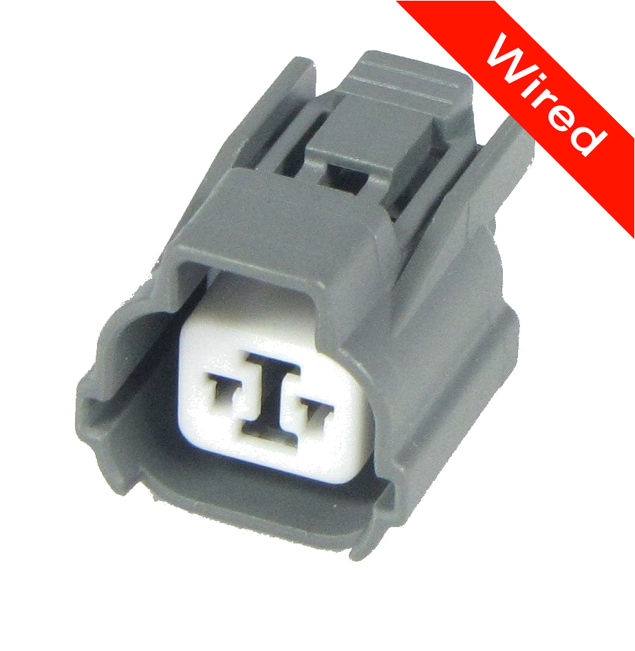 [PRCW2-0073-B] 2 Pin Female connector with 10cm wires PRCW2-0073-B