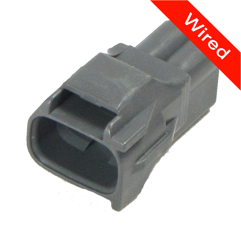 [PRCW2-0075-A] 2 Pin Male connector with 10cm wires PRCW2-0075-A
