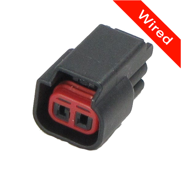 [PRCW2-0076-B] 2 Pin Female connector with 10cm wires PRCW2-0076-B