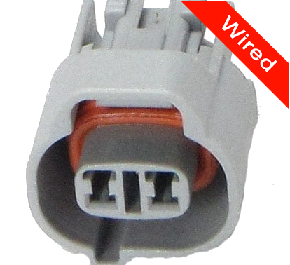 [PRCW2-0078-B] 2 Pins Female connector with 10 cm wires | PRCW2-0078-B