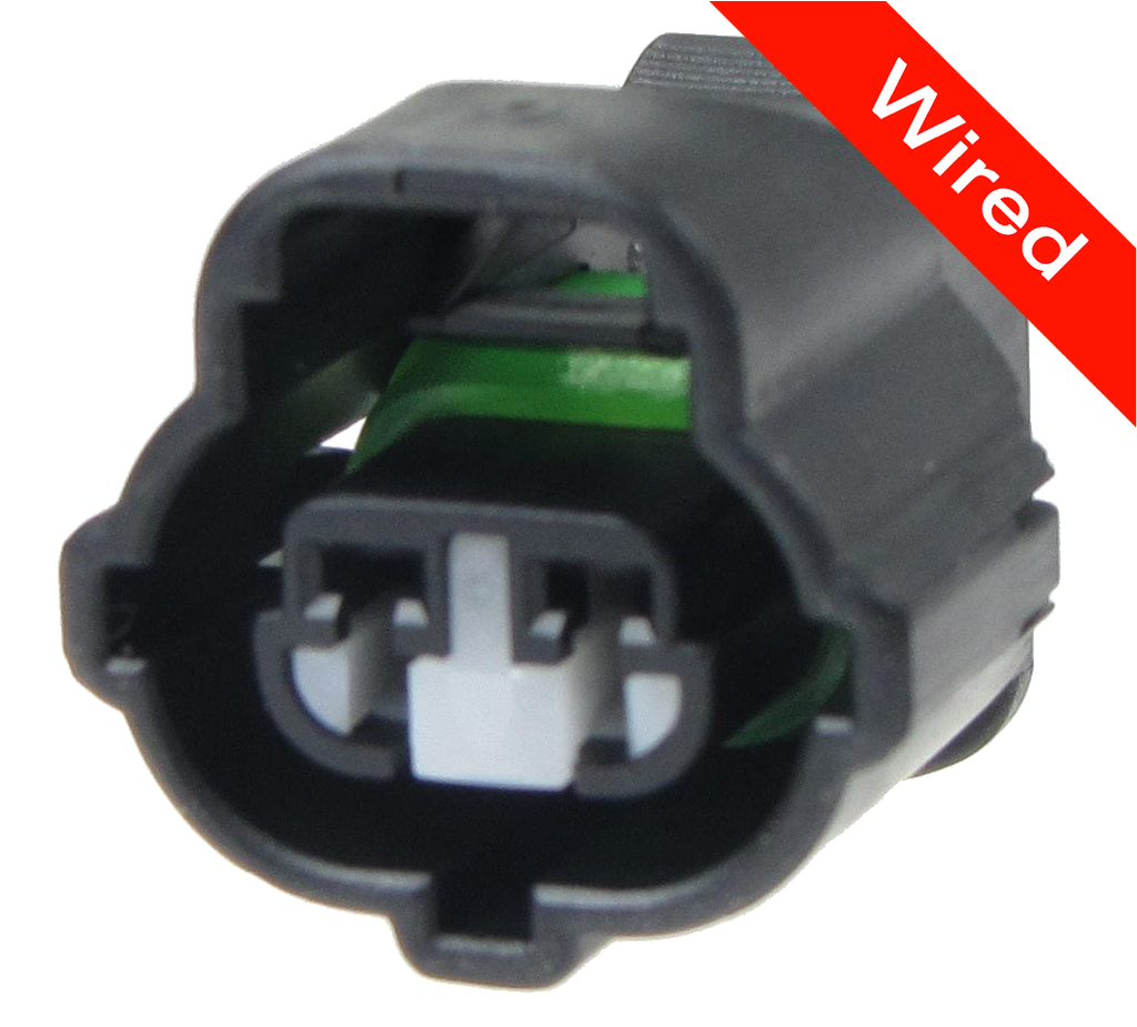 2 Pins Female connector with 10 cm wires | PRCW2-0082-B