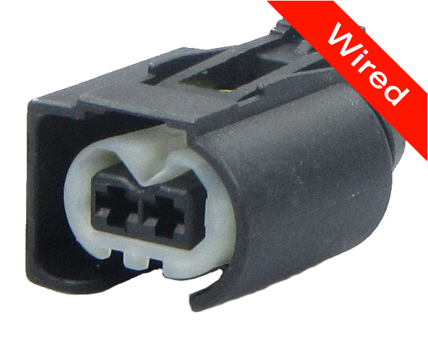 [PRCW2-0083-B] 2 Pin Female connector with 10cm wires PRCW2-0083-B