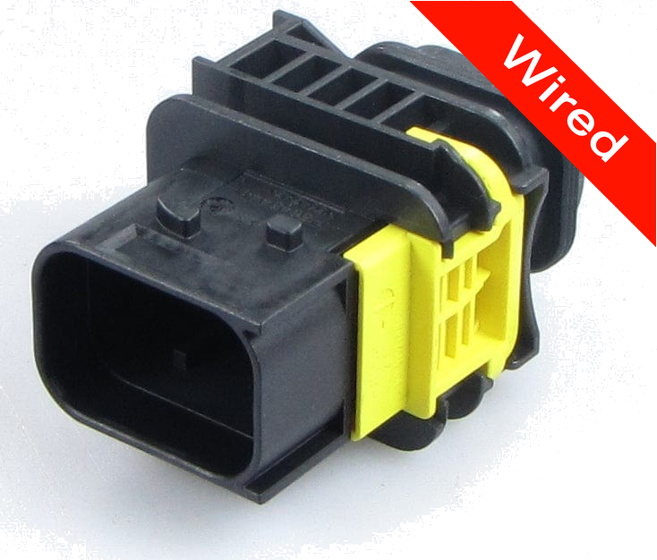 [PRCW2-0085-A] 2 Pin Male connector with 10cm wires PRCW2-0085-A