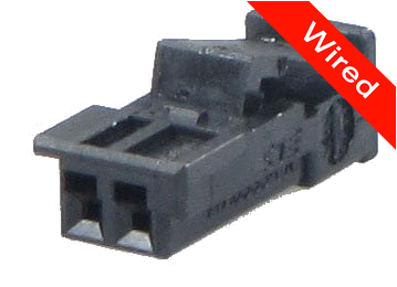 [PRCW2-0086-B] 2 Pin Female connector with 10cm wires PRCW2-0086-B