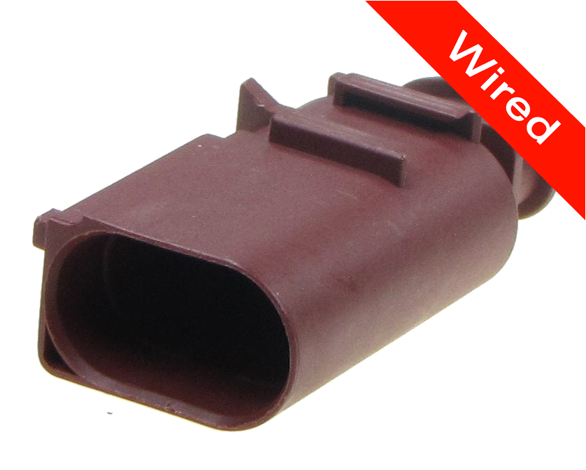 [PRCW2-0087-A] 2 Pin Male connector with 10cm wires PRCW2-0087-A