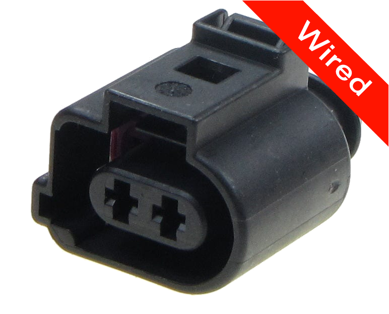 [PRCW2-0087-B] 2 Pin Female connector with 10cm wires PRCW2-0087-B