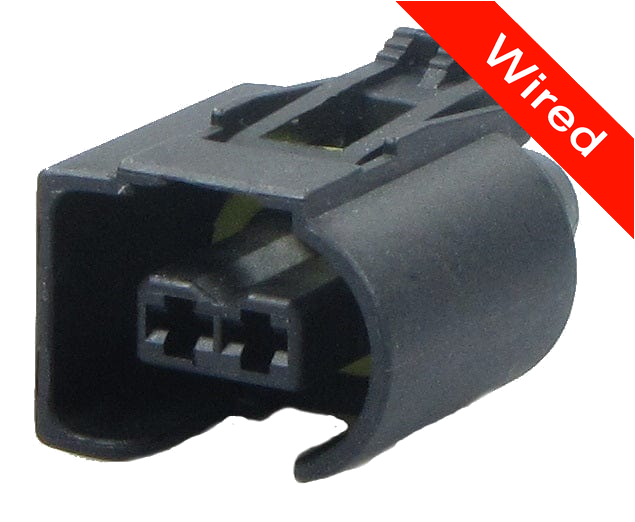 [PRCW2-0091-B] 2 Pin Female connector with 10cm wires PRCW2-0091-B