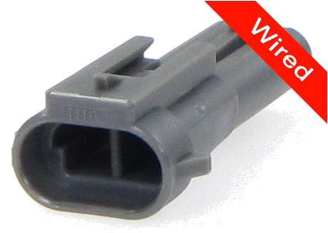 [PRCW2-0099-A] 2 Pin Male connector with 10cm wires PRCW2-0099-A