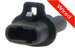 [PRCW2-0100-A] 2 Pin Male connector with 10cm wires PRCW2-0100-A