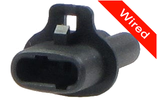 [PRCW2-0100-A] 2 Pin Male connector with 10cm wires PRCW2-0100-A