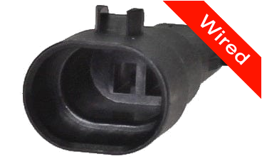 2 Pin Male connector with 10cm wires PRCW2-0101-A