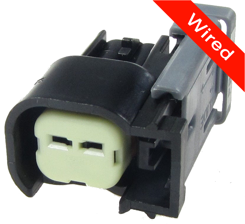 [PRCW2-0103-B] 2 Pin Female connector with 10cm wires PRCW2-0103-B