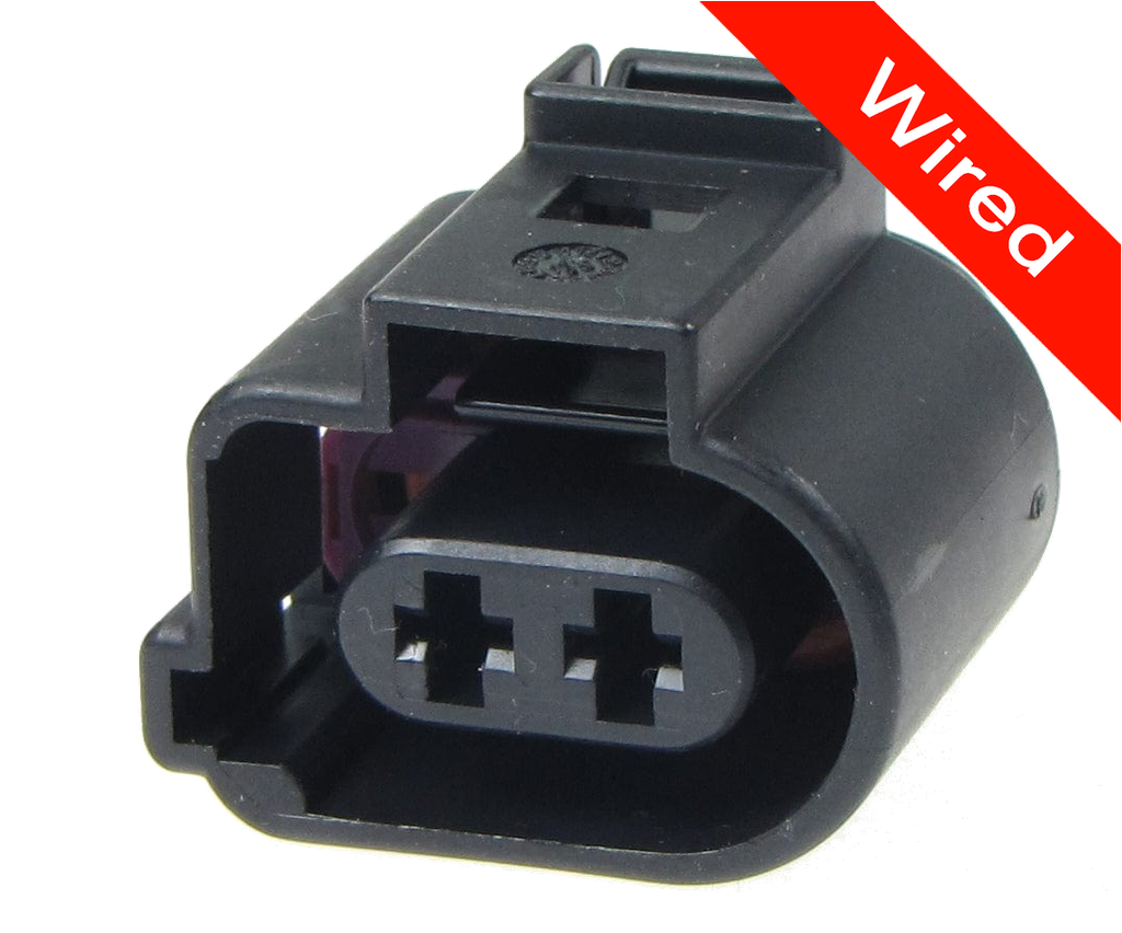[PRCW2-0104-B] 2 Pin Female connector with 10cm wires PRCW2-0104-B