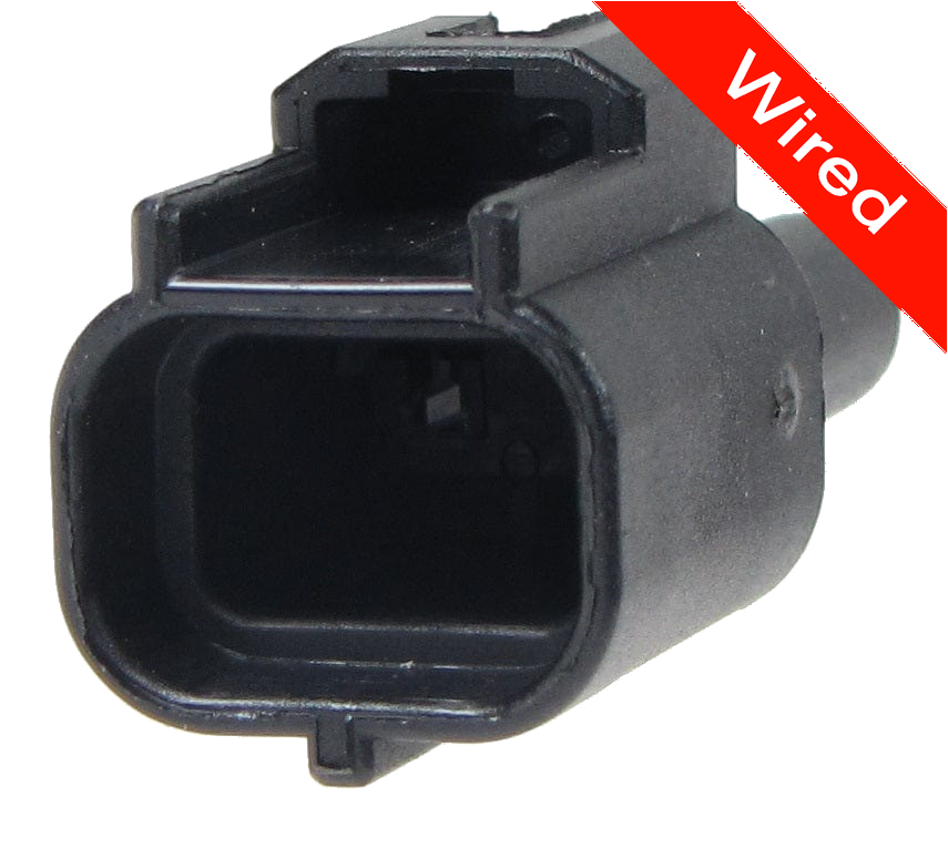 2 Pins Male connector with 10 cm wires | PRCW2-0105-A