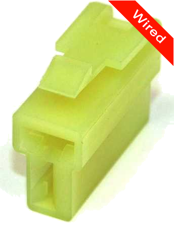 [PRCW2-0109-B] 2 Pin Female connector with 10cm wires PRCW2-0109-B