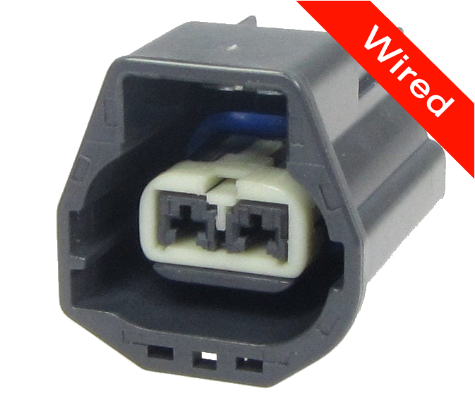 [PRCW2-0112-B] 2 Pin Female connector with 10cm wires PRCW2-0112-B