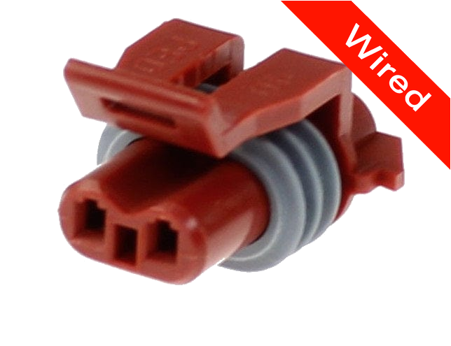 [PRCW2-0115-B] 2 Pin Female connector with 10cm wires PRCW2-0115-B