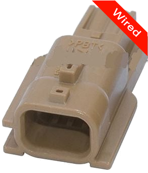 [PRCW2-0117-A] 2 Pin Male connector with 10cm wires PRCW2-0117-A