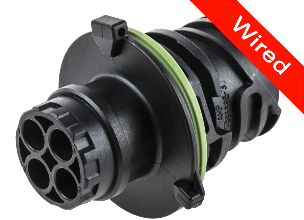 2 Pin Male connector with 10cm wires | PRCW2-0126-A