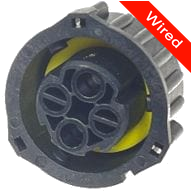 2 Pins Female connector with 10 cm wires | PRCW2-0126-B