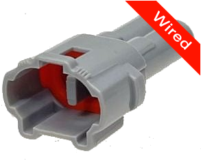 [PRCW2-0127-A] 2 Pins Male connector with 10 cm wires | PRCW2-0127-A