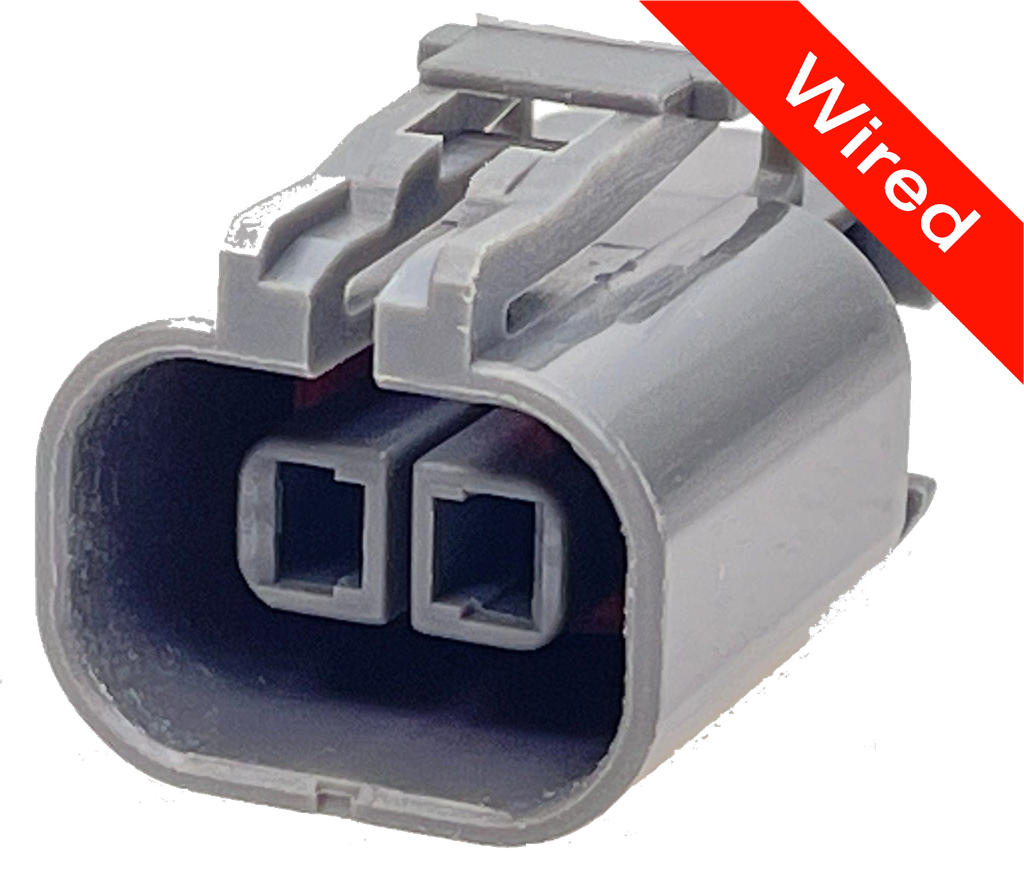 [PRCW2-0130-B] 2 Pin Female connector with 10cm wires PRCW2-0130-B
