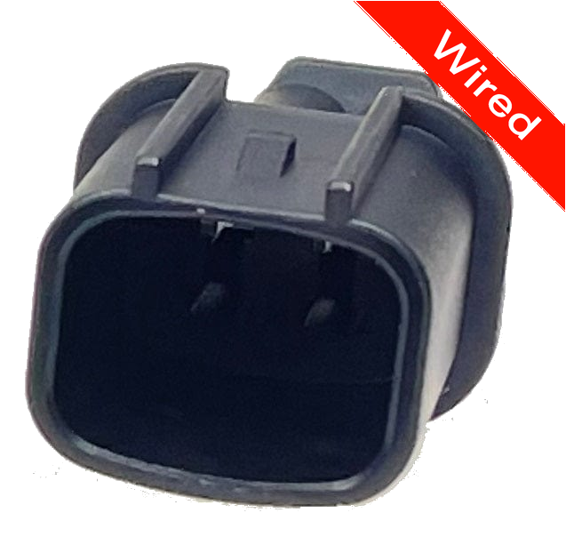 2 Pins Male connector with 10 cm wires | PRCW2-0132-A