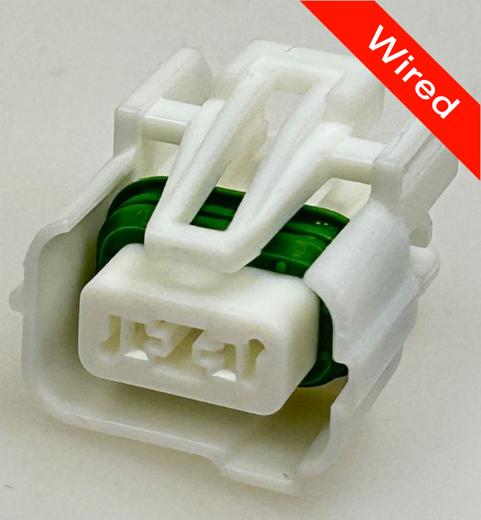 2 Pins Female connector with 10 cm wires | PRCW2-0133-B