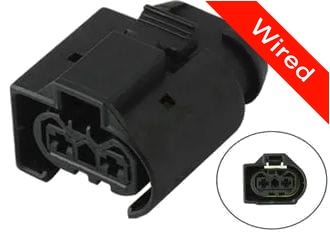 [PRCW2-0135-B] 2 Pins Female connector with 10 cm wires | PRCW2-0135-B