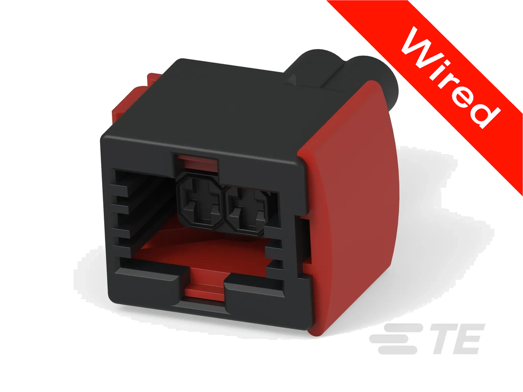 2 Pins Female connector with 10 cm wires | PRCW2-0137-B