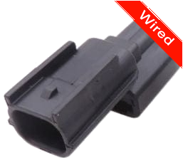 2 Pin Male connector with 10cm wires | PRCW2-0139-A