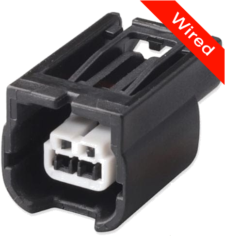[PRCW2-0139-B] 2 Pin Female connector with 10cm wires PRCW2-0139-B