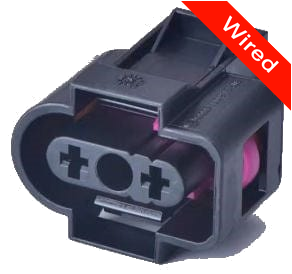 [PRCW2-0140-B] 2 Pin Female connector with 10cm wires PRCW2-0140-B
