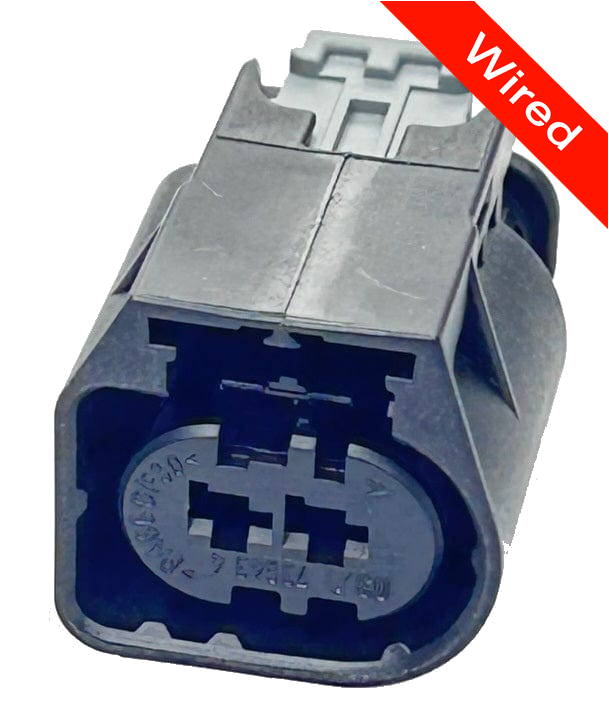 2 Pins Female connector with 10 cm wires | PRCW2-0141-B